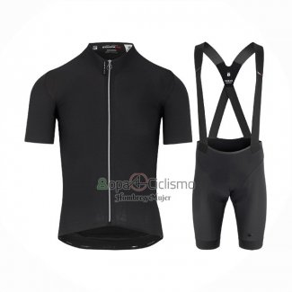 Assos Ropa Ciclismo Culotte Corto 2021 Hombre Mangas Cortas Negro