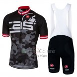 Castelli Ropa Ciclismo Culotte Corto 2017 Hombre Mangas Cortas Brillante Negro