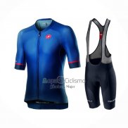 Castelli Ropa Ciclismo Culotte Corto 2021 Hombre Mangas Cortas Profundo Negro Azul