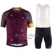 Craft Ropa Ciclismo Culotte Corto 2018 Hombre Mangas Cortas Monument APagado Rojo