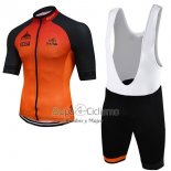 Giro d'Italia Ropa Ciclismo Culotte Corto 2017 Hombre Mangas Cortas Etna Aracione