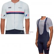 Maap Nationals Ropa Ciclismo Culotte Corto 2019 Hombre Mangas Cortas Blanco