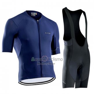 Northwave Ropa Ciclismo Culotte Corto 2021 Hombre Mangas Cortas Azul