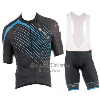 Pinarello Ropa Ciclismo Culotte Corto 2017 Hombre Mangas Cortas Azul y Negro