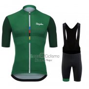 Rapha Ropa Ciclismo Culotte Corto 2020 Hombre Mangas Cortas Verde