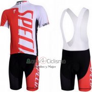 Specialized Ropa Ciclismo Culotte Corto 2012 Hombre Mangas Cortas Blanco y Rojo