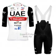 Uae Team Emirates Ropa Ciclismo Culotte Corto 2023 Mangas Cortas Negro Blanco