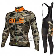 Ale Ropa Ciclismo Culotte Largo 2017 Hombre Mangas Largas Camuflaje