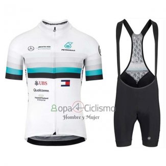 Assos Ropa Ciclismo Culotte Corto 2020 Hombre Mangas Cortas Blanco Azul Negro