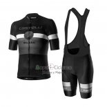 Castelli Ropa Ciclismo Culotte Corto 2020 Hombre Mangas Cortas Negro Blanco