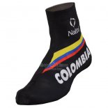 Colombia Cubrezapatillas Negro 2015 Ciclismo