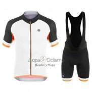 Giordana Plata Line Ropa Ciclismo Culotte Corto 2017 Hombre Mangas Cortas Negro y Blanco