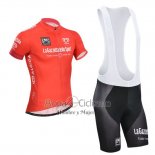 Giro d'Italia Ropa Ciclismo Culotte Corto 2014 Hombre Mangas Cortas Rojo