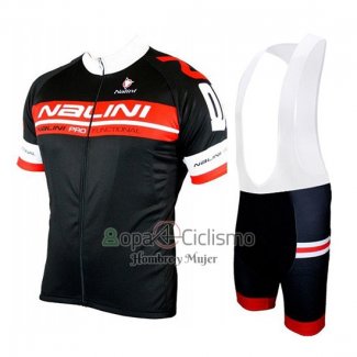 Nalini Ropa Ciclismo Culotte Corto 2019 Men Mangas Cortas Negro Rojo