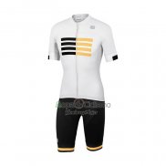 Sportful Ropa Ciclismo Culotte Corto 2021 Hombre Mangas Cortas Blanco