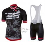 Castelli Attacco Ropa Ciclismo Culotte Corto 2017 Hombre Mangas Cortas Negro