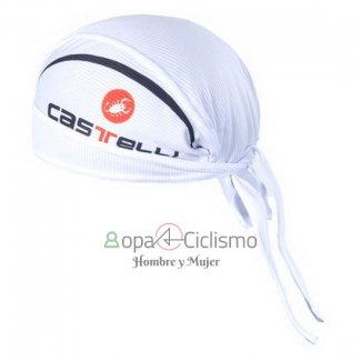 Castelli Bandana Blanco 2012 Ciclismo