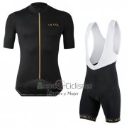 Lecol Ropa Ciclismo Culotte Corto 2019 Hombre Mangas Cortas Negro