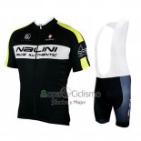 Nalini Ropa Ciclismo Culotte Corto 2019 Men Mangas Cortas Negro AMarillo