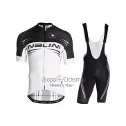 Nalini Ropa Ciclismo Culotte Corto 2021 Men Mangas Cortas Negro Blanco