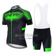 Northwave Ropa Ciclismo Culotte Corto 2020 Hombre Mangas Cortas Verde Negro