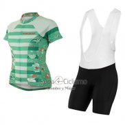 Pearl Izumi Ropa Ciclismo Culotte Corto 2017 Mujer Mangas Cortas Verde