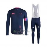 Rapha Ropa Ciclismo Culotte Largo 2020 Hombre Mangas Largas APagado Azul