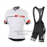 Specialized Ropa Ciclismo Culotte Corto 2015 Hombre Mangas Cortas Blanco