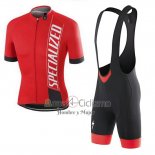 Specialized Ropa Ciclismo Culotte Corto 2016 Hombre Mangas Cortas Rojo Blanco Negro