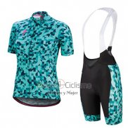 Specialized Ropa Ciclismo Culotte Corto 2018 Mujer Mangas Cortas Verde