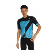 Sportful Ropa Ciclismo Culotte Corto 2021 Hombre Mangas Cortas Azul Negro