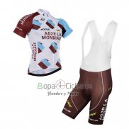 Ag2rla Ropa Ciclismo Culotte Corto 2016 Mangas Cortas Brown