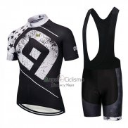 Ale Ropa Ciclismo Culotte Corto 2018 Mujer Mangas Cortas Negro y Blanco