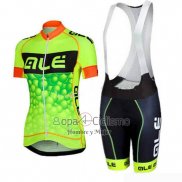 Ale Ropa Ciclismo Culotte Corto 2019 Mujer Mangas Cortas AMarillo