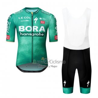 Bora-hansgrone Ropa Ciclismo Culotte Corto 2023 Mangas Cortas Verde
