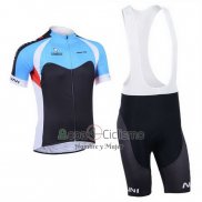 Nalini Ropa Ciclismo Culotte Corto 2013 Men Mangas Cortas Negro y Azur