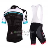 Nalini Ropa Ciclismo Culotte Corto 2018 Men Mangas Cortas Blanco y Negro