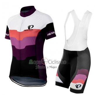 Pearl Izumi Ropa Ciclismo Culotte Corto 2016 Mujer Mangas Cortas Negro y Violeta