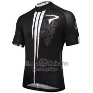 Pinarello Ropa Ciclismo Culotte Corto 2016 Hombre Mangas Cortas Negro Blanco