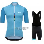 Rapha Ropa Ciclismo Culotte Corto 2020 Hombre Mangas Cortas Azul Claro