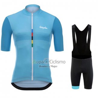 Rapha Ropa Ciclismo Culotte Corto 2020 Hombre Mangas Cortas Azul Claro