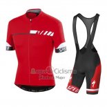 Specialized Ropa Ciclismo Culotte Corto 2016 Hombre Mangas Cortas Profundo Rojo