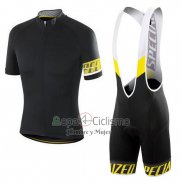 Specialized Ropa Ciclismo Culotte Corto 2018 Hombre Mangas Cortas Negro AMarillo Blanco