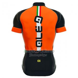 Ale Formula 1.0 Ultimate Ropa Ciclismo Culotte Corto 2017 Hombre Mangas Cortas Naranja y Negro