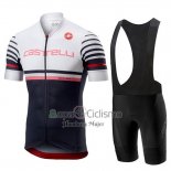 Castelli Free AR 4.1 Ropa Ciclismo Culotte Corto 2019 Hombre Mangas Cortas Blanco Negro