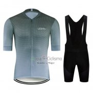 Le Col Ropa Ciclismo Culotte Corto 2020 Hombre Mangas Cortas APagado Verde