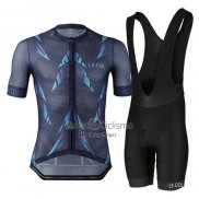 Le Col Ropa Ciclismo Culotte Corto 2021 Hombre Mangas Cortas APagado Azul