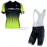 Nalini Ropa Ciclismo Culotte Corto 2021 Men Mangas Cortas Negro AMarillo