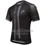 Pinarello Ropa Ciclismo Culotte Corto 2016 Hombre Mangas Cortas Negro Plata