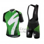 Specialized Ropa Ciclismo Culotte Corto 2016 Hombre Mangas Cortas Verde